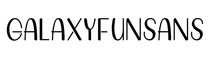 Galaxy Funsans  Скачать бесплатные шрифты