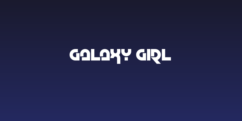 Galaxy Girl Social Header