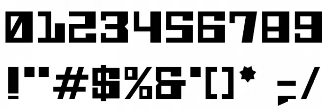 Galaxy Monkey Font OTHER CHARS