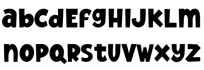 Galaxy Placebo Font LOWERCASE
