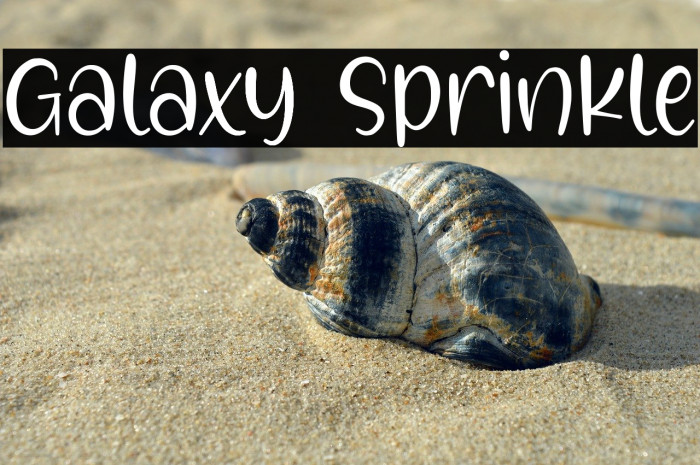 Galaxy Sprinkle Example 2