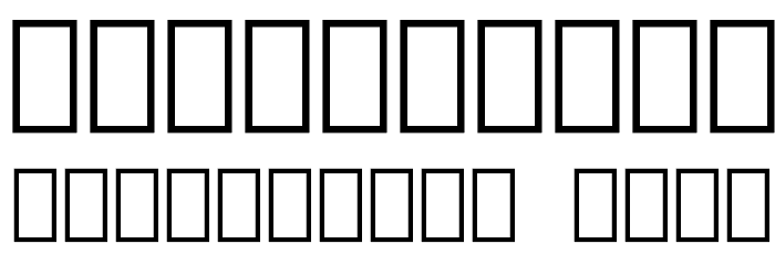 Galaxy Warrior Font OTHER CHARS