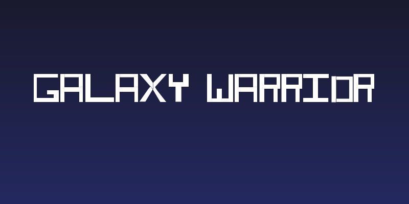 Galaxy Warrior Social Header