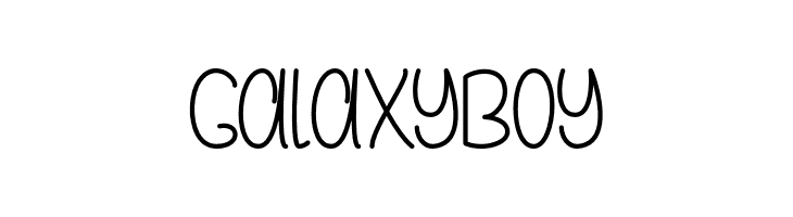 GalaxyBoy  les polices de caractères gratuit tlcharger