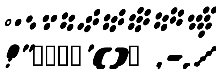 GalaxyTail Font OTHER CHARS