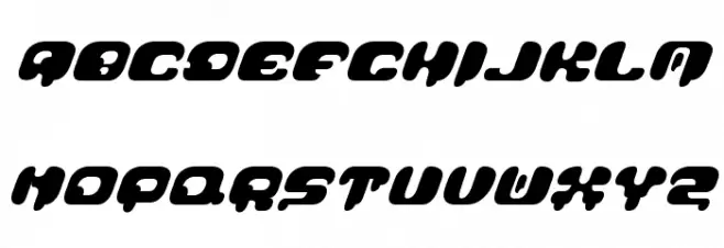 GalaxyTail Schriftart Groß