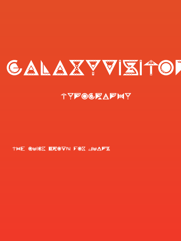 GalaxyVisitors Poster