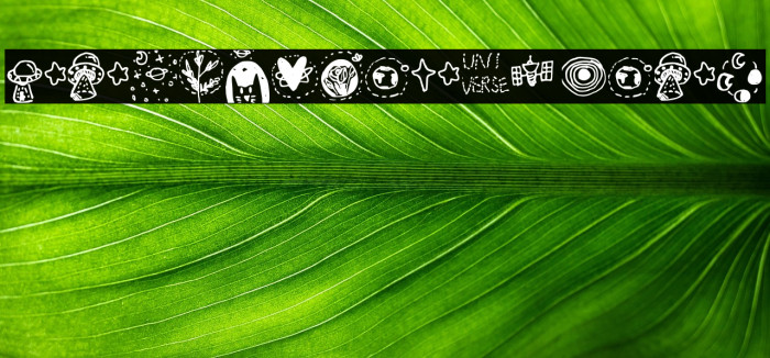 Galaxy_dingbats Regular Example 1