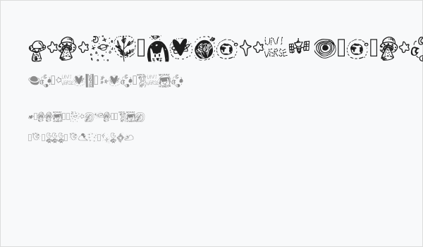 Galaxy_dingbats Regular Business Card