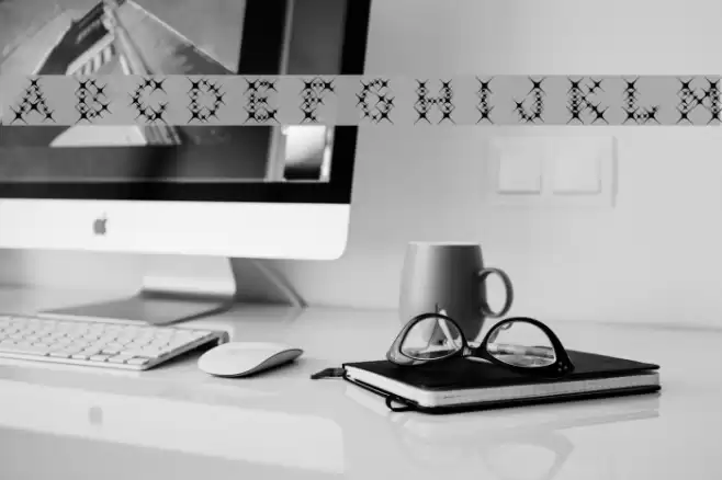 GalaxyfaceAno Font examples