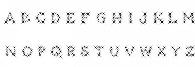 GalaxyfaceAno Font LOWERCASE