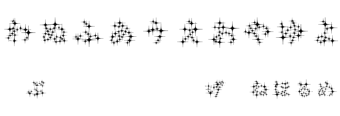 GalaxyfaceHirReg Font OTHER CHARS