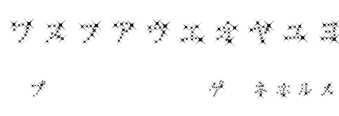 GalaxyfaceKatAno Font OTHER CHARS