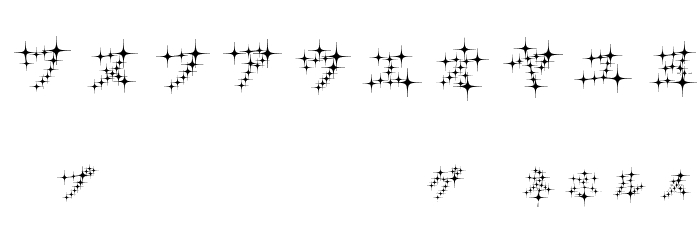 GalaxyfaceKatReg Font OTHER CHARS