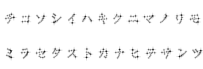 GalaxyfaceKatReg Font LOWERCASE