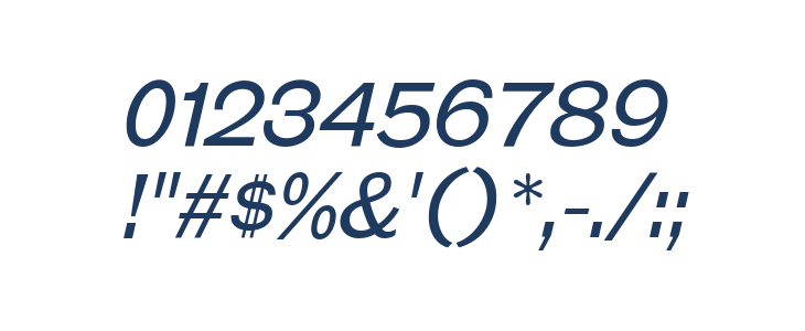 GalderglynnTitlingBk-Italic Other Characters