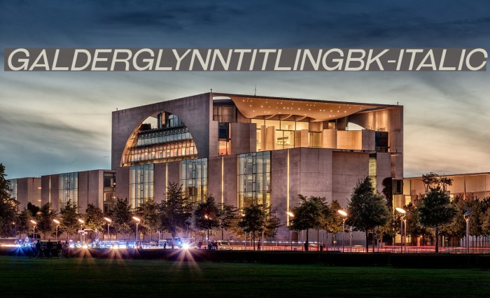 GalderglynnTitlingBk-Italic Example 3