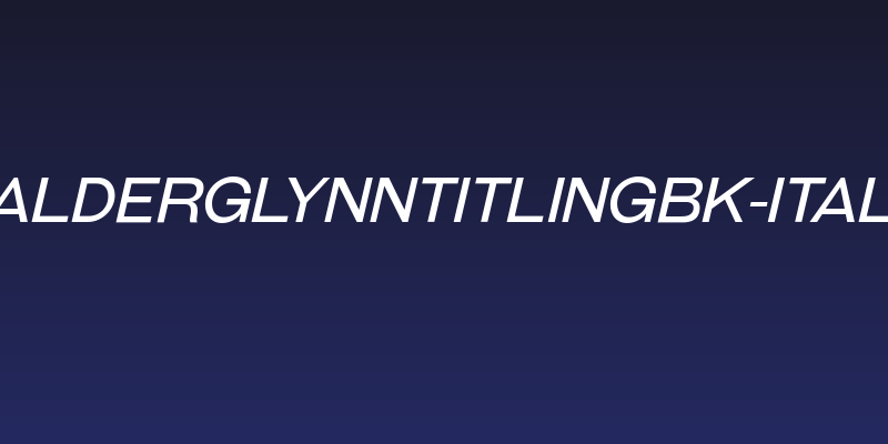 GalderglynnTitlingBk-Italic Social Header