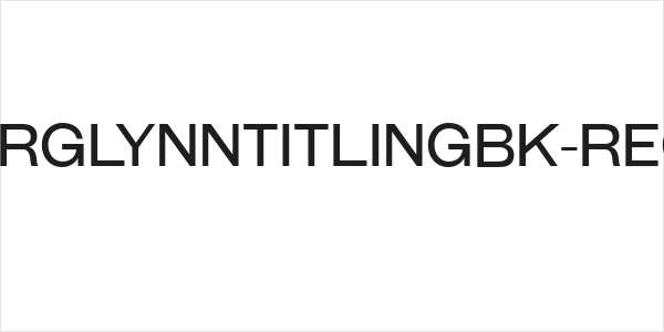 GalderglynnTitlingBk-Regular Logo