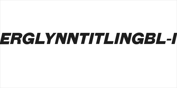 GalderglynnTitlingBl-Italic Logo