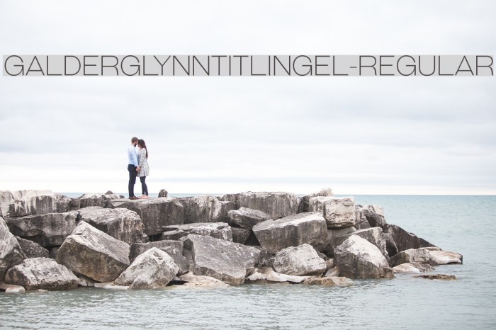 GalderglynnTitlingEl-Regular Font examples