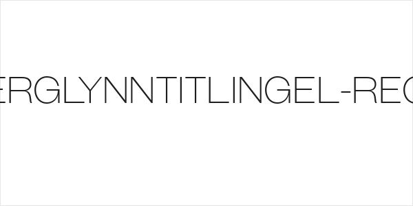 GalderglynnTitlingEl-Regular Logo