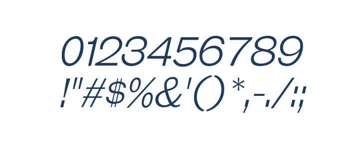 GalderglynnTitlingLt-Italic Other Characters
