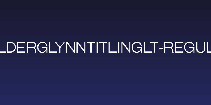 GalderglynnTitlingLt-Regular Social Header