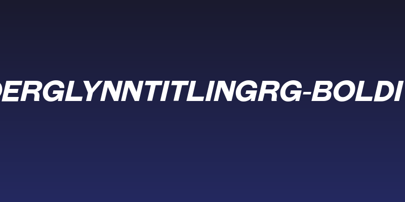 GalderglynnTitlingRg-BoldItalic Social Header