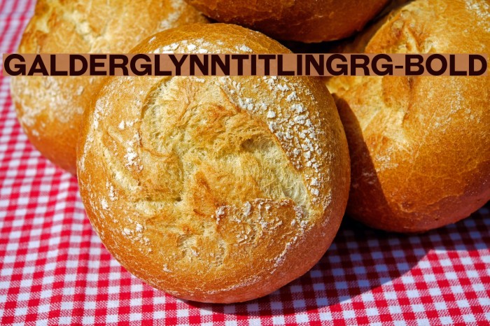GalderglynnTitlingRg-Bold Font examples