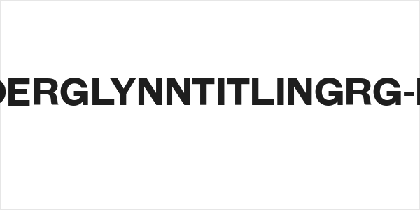 GalderglynnTitlingRg-Bold Logo