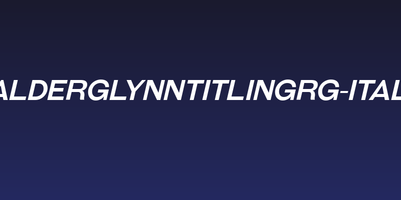 GalderglynnTitlingRg-Italic Social Header