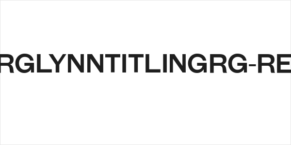 GalderglynnTitlingRg-Regular Logo