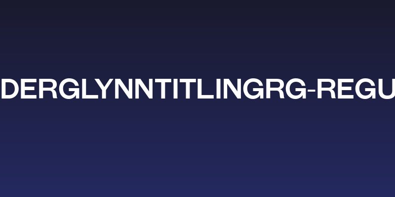 GalderglynnTitlingRg-Regular Social Header