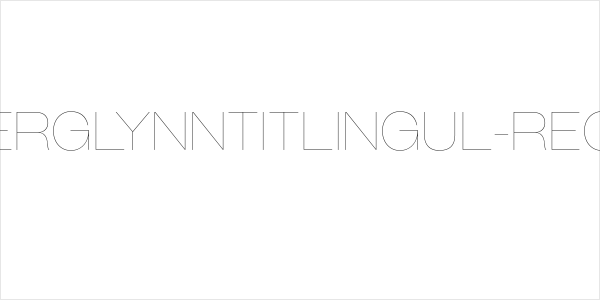 GalderglynnTitlingUl-Regular Logo