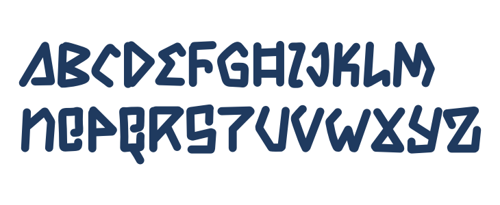 Galebok Demo Uppercase