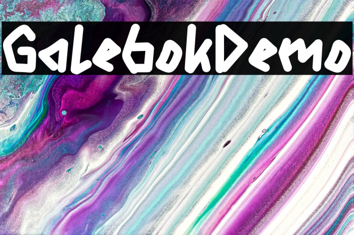 Galebok Demo Example 2