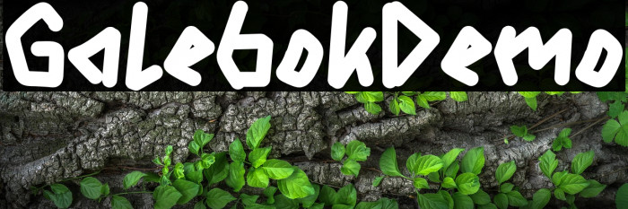 Galebok Demo Example 3