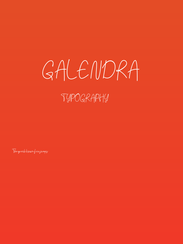 Galendra Poster