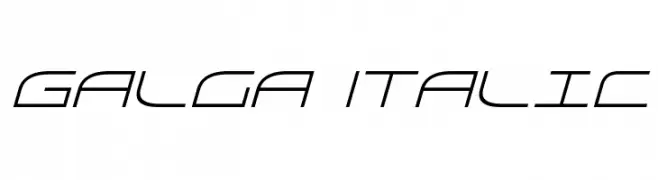 Galga Italic 