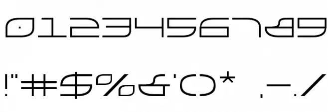 Galga Font OTHER CHARS