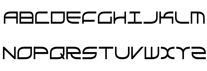 GalgaBold Condensed Font LOWERCASE