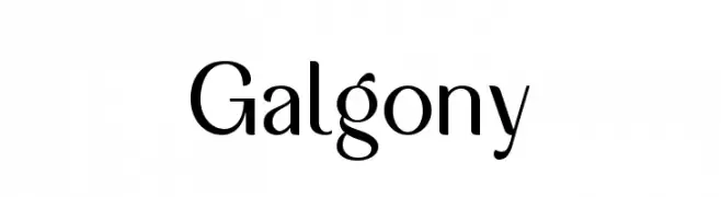 Galgony  font caratteri gratis