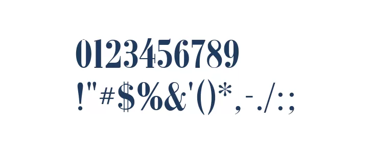 GalileoFLF-Bold Font OTHER CHARS