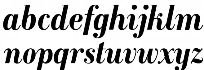 GalileoFLF-BoldItalic Font LOWERCASE