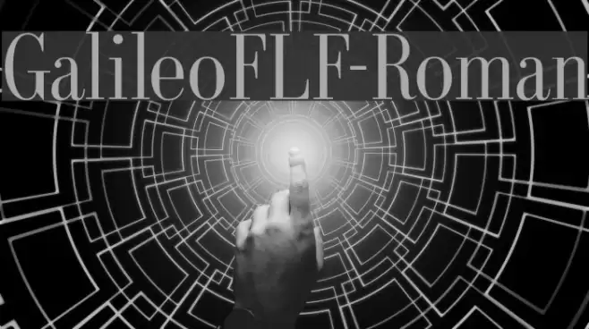 GalileoFLF-Roman Font examples