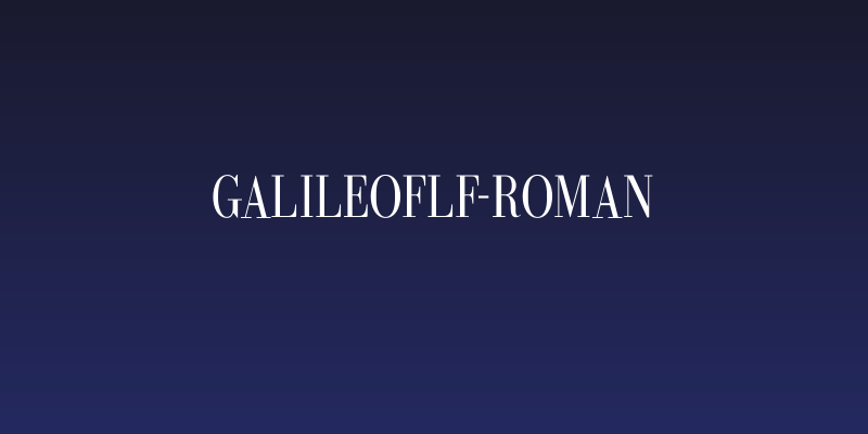 GalileoFLF-Roman Social Header