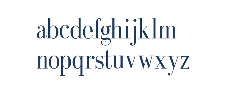 GalileoFLF-Roman Lowercase