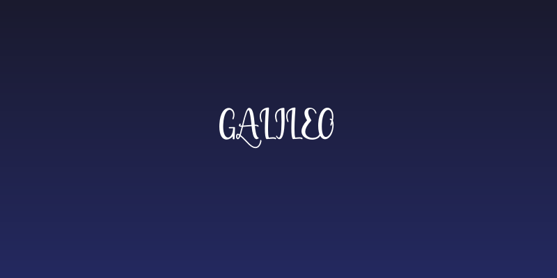 Galileo Social Header