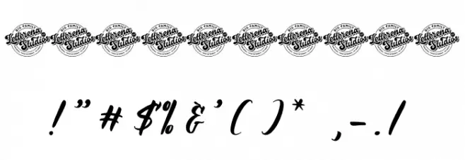 Galimunte Pogteria DEMO VERSION Caratteri ALTRI CARATTERI